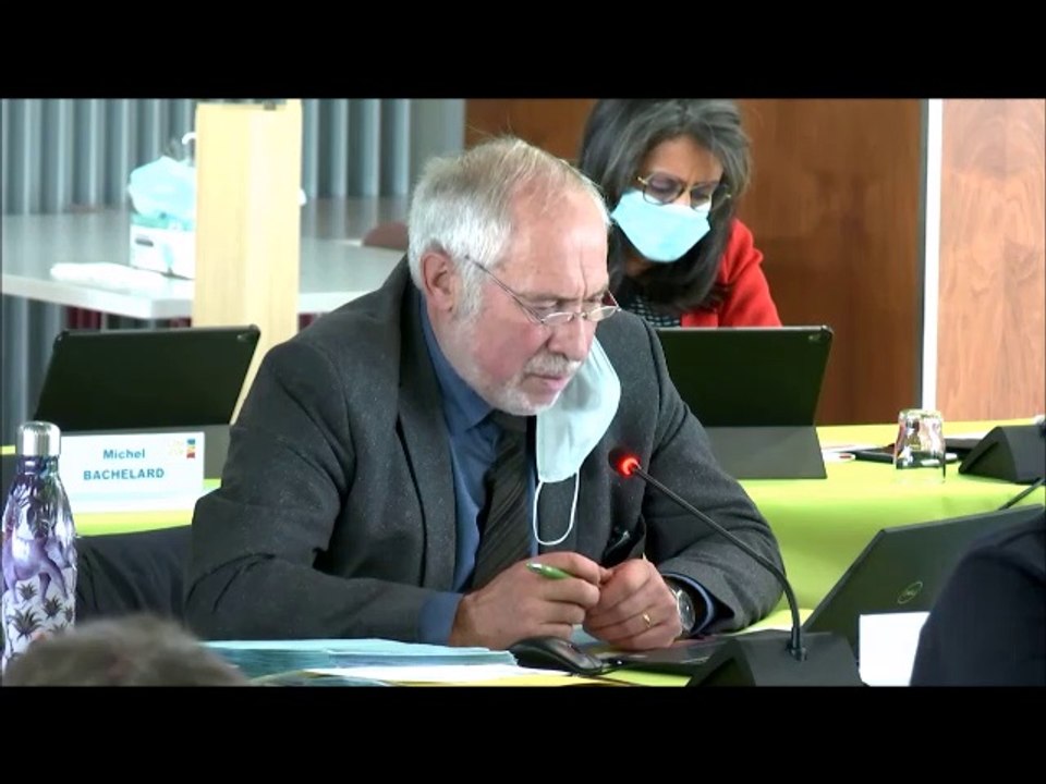 Pierre POILLOT. Programme "Petites villes de demain". Session du 08 avril 2021