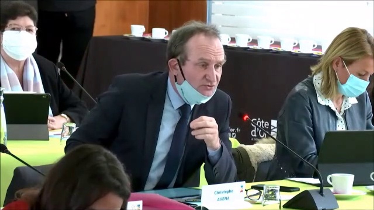Christophe AVENA. Participation du Département à la vaccination contre la Covid-19 des plus de 75 ans. 08 avril 2021