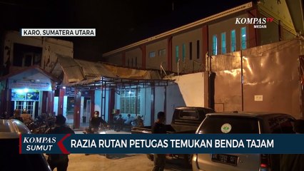 Petugas Temukan Benda Tajam Saat Razia di Rutan