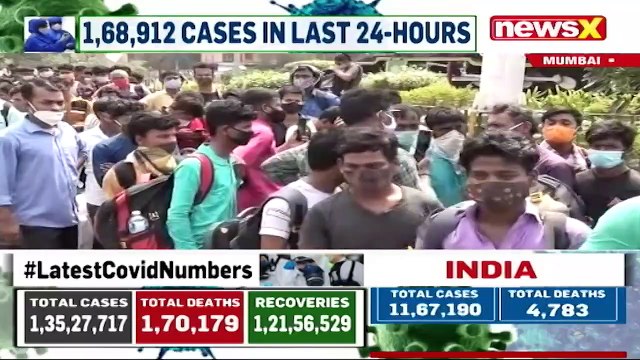 Mumbai's Migrant Labourers Leave For Home Amid Covid Surge _ NewsX Ground Report _ NewsX (1)