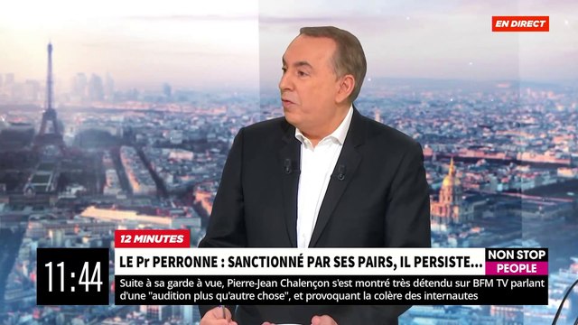 EXCLU - Contesté et qualifié de complotiste , le Pr Perronne dans Morandini Live : On nous ment sur les masques, les tests, les vaccins, les traitements! - VIDEO