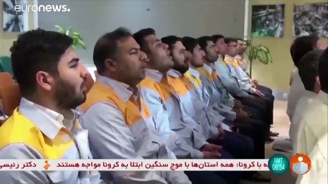 شاهد: إيران تبث النشيد النووي بعد الهجوم على منشأة نطنز