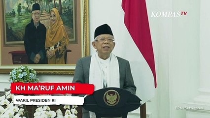 Wapres Ma'ruf: Daerah Zona Merah, Sholat Tarawih di Rumah Saja