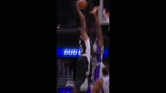 George sends down monster dunk