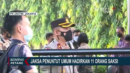 Jaksa Hadirkan 11 Saksi di Sidang Lanjutan Rizieq Shihab