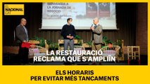 La restauració reclama que s'ampliïn els horaris per evitar més tancaments