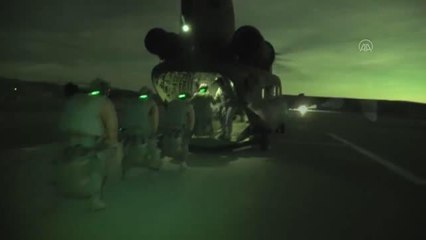 MSB'den Özel Kuvvetlerin gece paraşütle sızma atlayışına ilişkin video paylaşımı