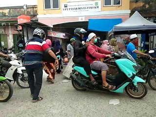 Pasar Central Masamba Ramai Didatangi Pengunjung