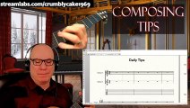 Composing for Classical Guitar Daily Tips: Specific String Studies