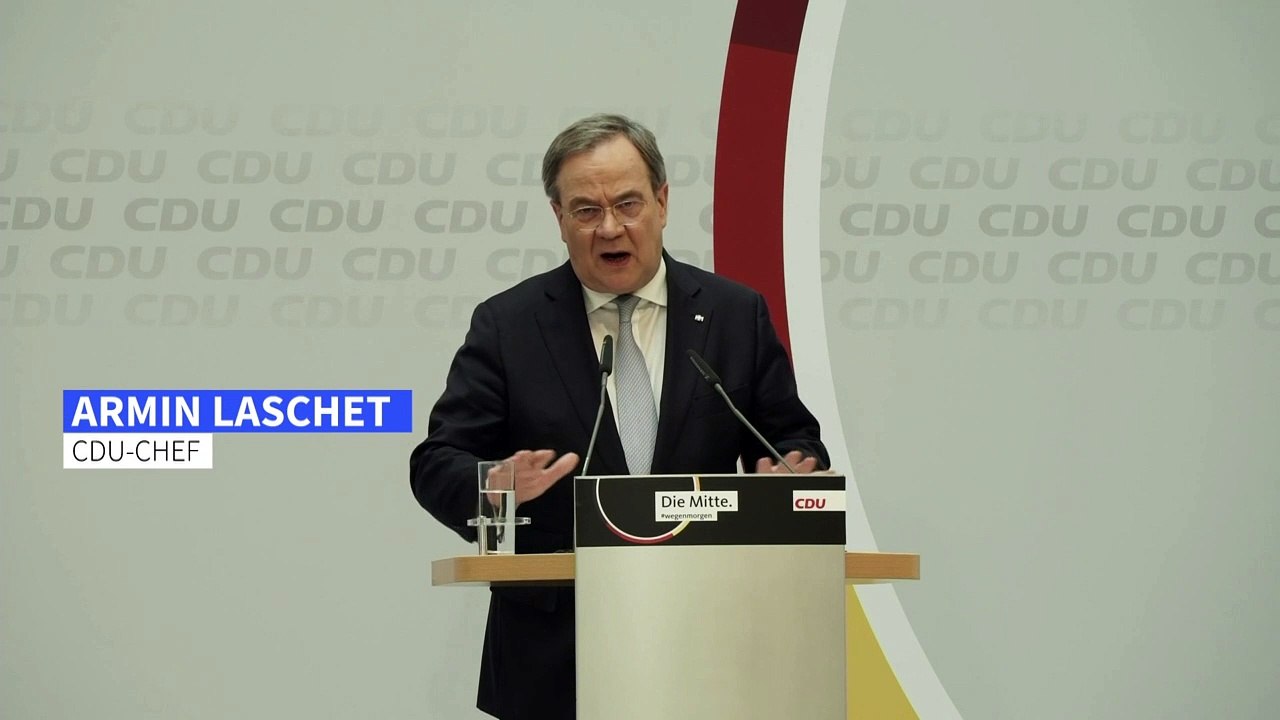 Laschet: Werde K-Frage schnell und gemeinsam mit Söder klären