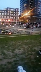 Distressed Driver Gets Car Stuck on Stairs