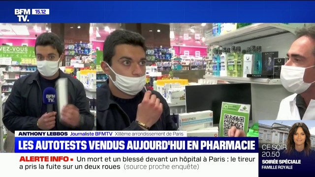 Les autotests vendus en pharmacie à partir d'aujourd'hui