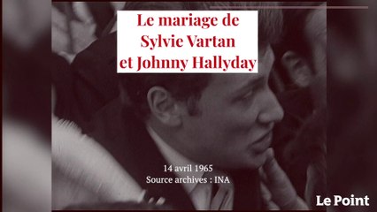 Avril 1965 : le mariage de Sylvie Vartan et Johnny Hallyday