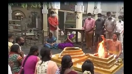 திருவேற்காடு ஸ்ரீதேவி கருமாரியம்மன் கோயிலில் சசிகலா வழிபாடு - வீடியோ