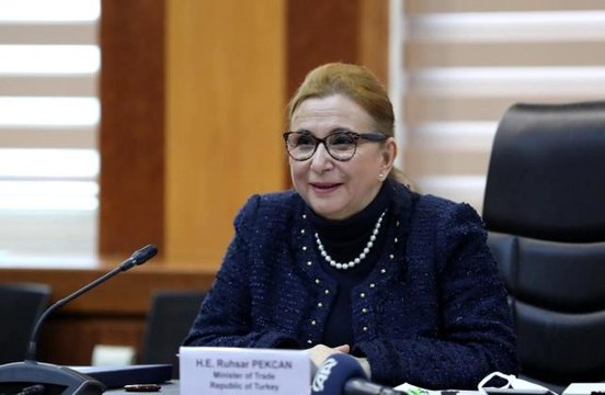 Bakan Pekcan: Ticaret hacmimizin çok daha iyi rakamlara ulaşmasını birlikte sağlayacağız