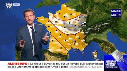 La météo pour ce mardi 13 avril 2021