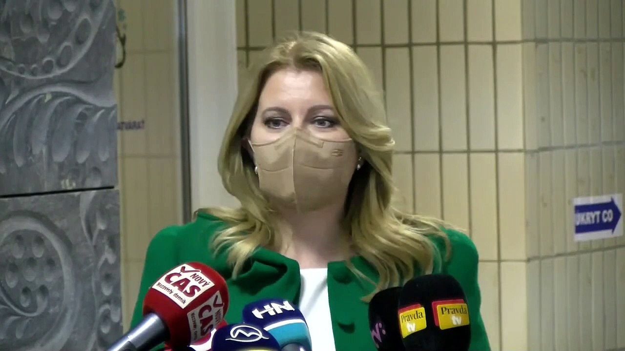 ZÁZNAM: Vyjadrenie prezidentky SR Z. Čaputovej po návšteve Biomedicínskeho centra SAV