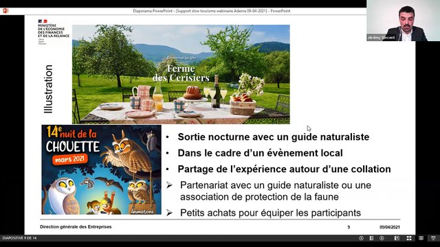 Fonds Tourisme Durable - Webinaire de présentation - Appel à projets Slow Tourisme