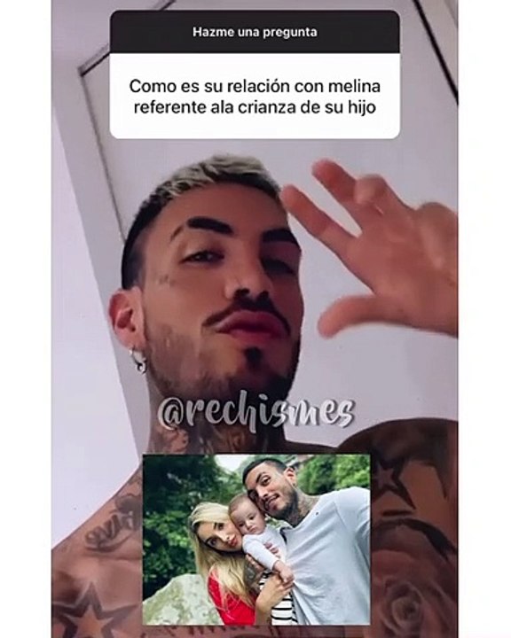 Mateo Carvajal habló de su relación con Melina Ramírez