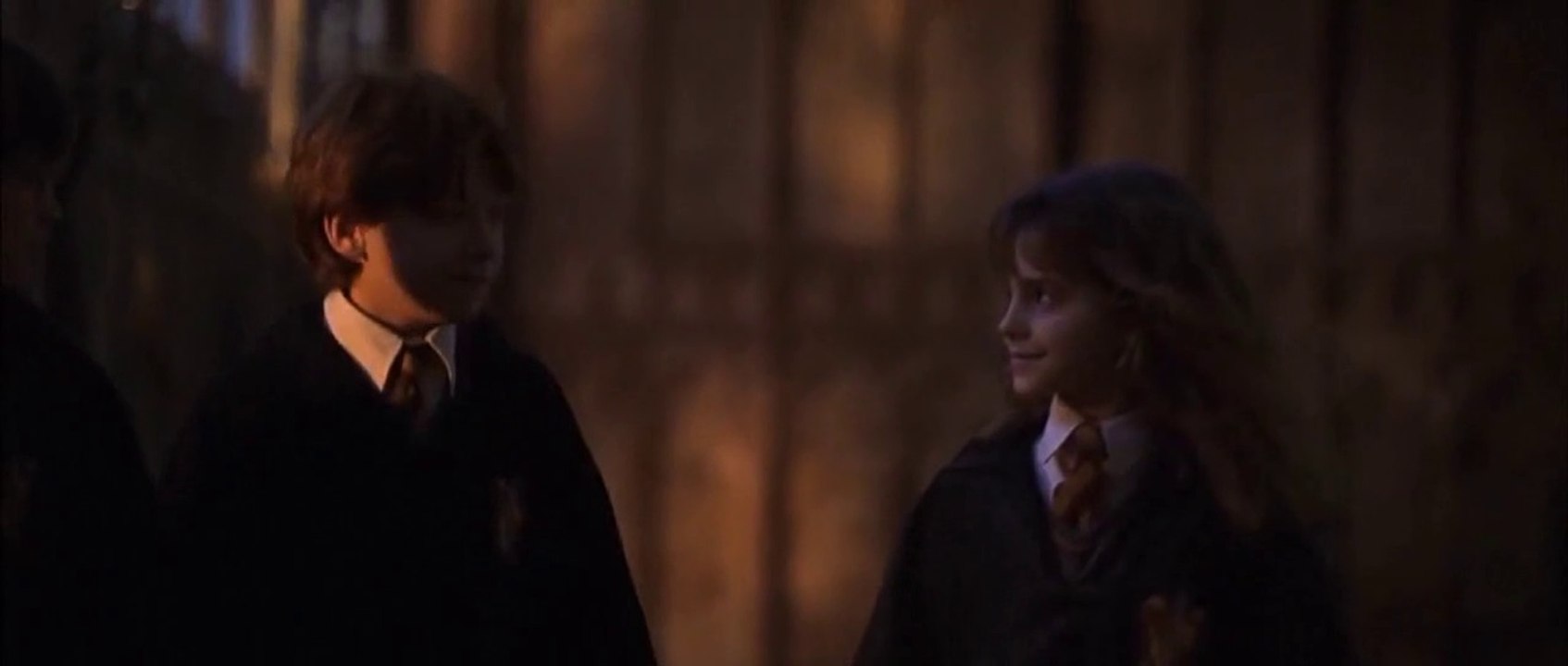 Scène coupée de Harry Potter à l'École des Sorciers : L'amitié (VO)