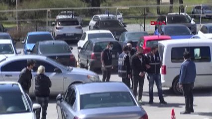 RALLİDE KAVGAYA KARIŞAN MUSTAFA ÜSTÜNDAĞ VE 5 KİŞİ ADLİYEDE (((