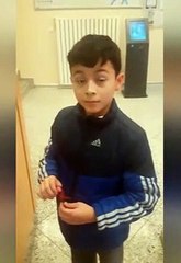 Trabzonlu çocuktan takdir toplayan hareket