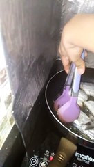 cooking fried fish