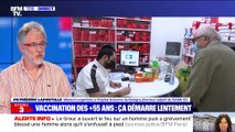 Story 2 : La vaccination des plus de 55 ans démarre lentement - 12/04