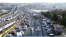 İstanbul’da trafik yoğunluğu, yüzde 72 seviyelerine ulaştı