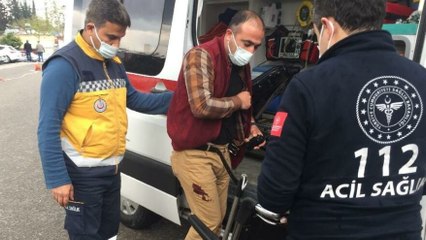Taksiciye tinerli bıçaklı saldırı