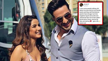 Jasmin Bhasin के Fans से बहुत ज्यादा नाराज़ हुए Aly Goni, Post कर कहा ये | FilmiBeat