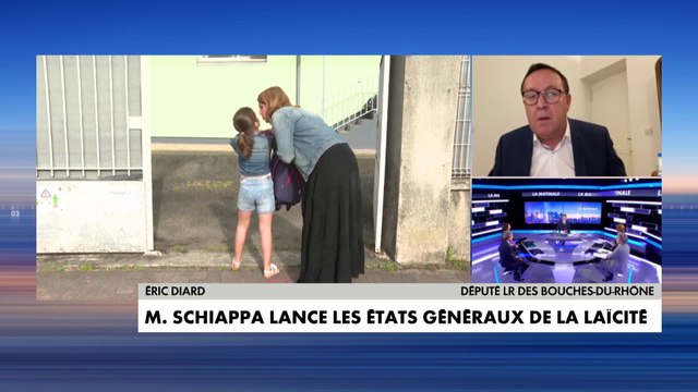 Eric Diard : «La laïcité c'est très clair, ça ne stigmatise aucune religion. (...) Ce principe n'est pas négociable»