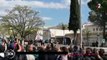 France 2 diffuse les images peu vues d'Emmanuel Macron hué à deux reprises hier à Montpellier lors de sa visite sur le thème de la sécurité