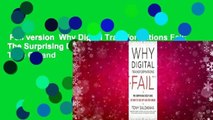 Full version  Why Digital Transformations Fail: The Surprising Disciplines of How to Take Off and