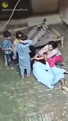wife beating his husband in pakistan