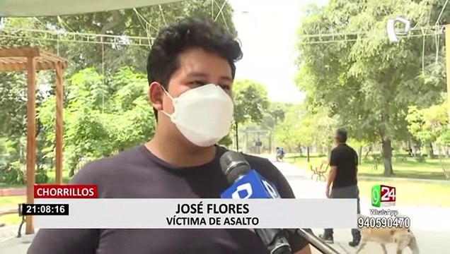 Chorrillos: delincuentes fingen ser clientes y roban concentradores de oxígeno