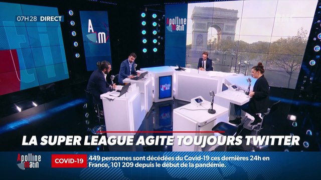 #Magnien, la chronique des réseaux sociaux : La Super League agite toujours Twitter - 20/04