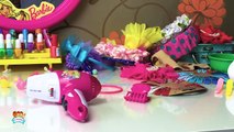 Ashu Play Hair & Beauty Salon With Kids Makeup Toys | Katy Cutie Show