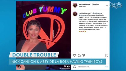 Nick Cannon Expecting Twin Boys with Abby De La Rosa