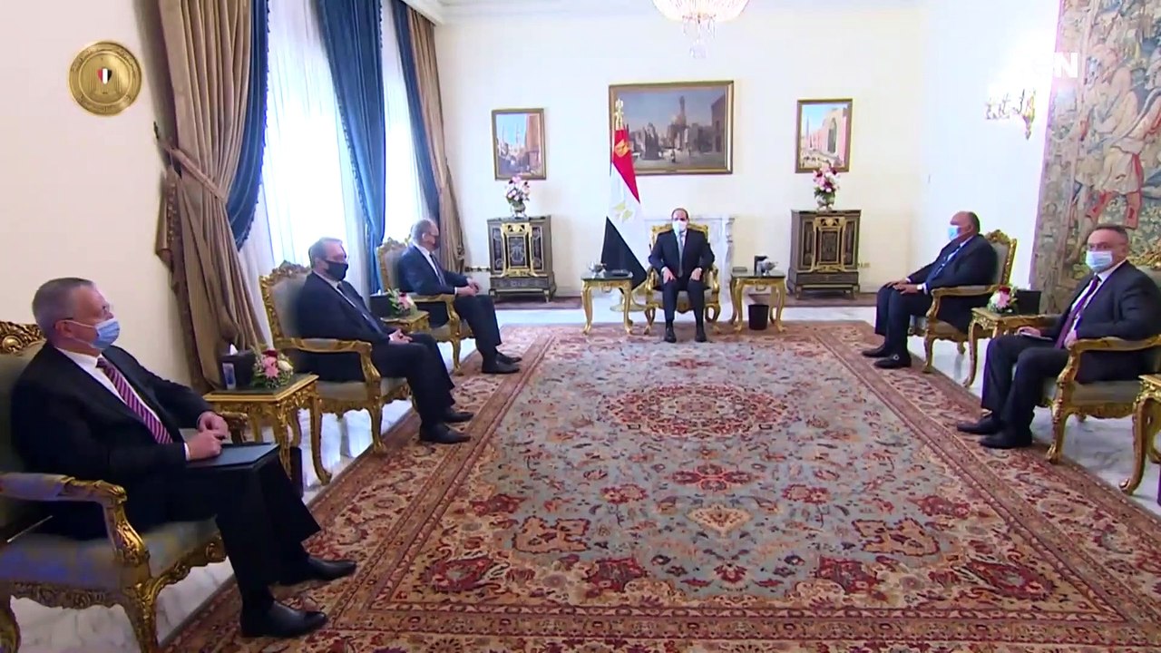 شاهد.. تفاصيل اجتماع الرئيس السيسي مع وزير خارجية روسيا الاتحادية