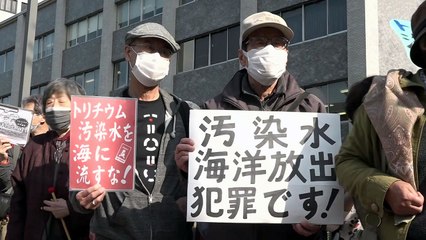 "후쿠시마 오염수 해양 방류 절대 안 돼"...집회·성명 잇따라 / YTN