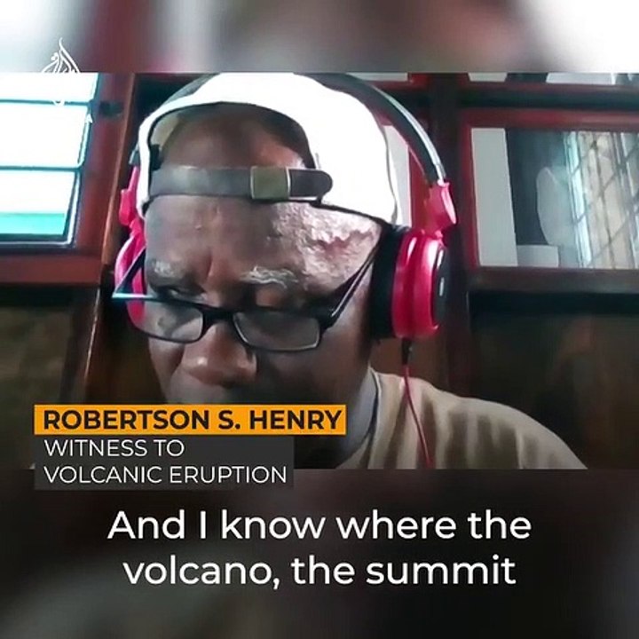 Caribbean volcano erupts sparking mass evacuation on island of Saint Vincent