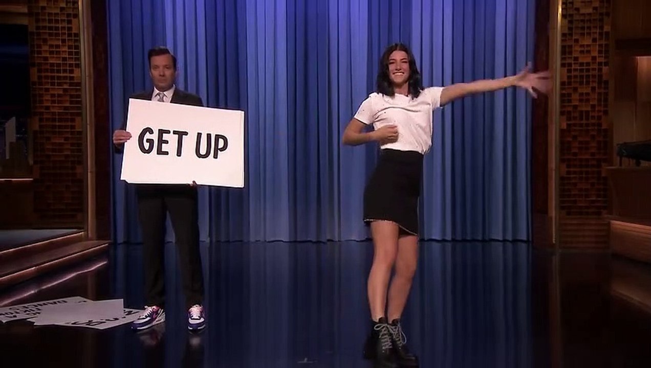 Charli D'Amelio Teaches A Dad 8 Tiktok Dances