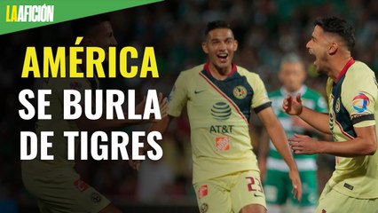 América se burla de Tigres y el 'abandono' de su afición en el Volcán