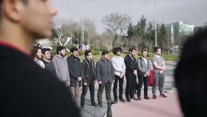 İTÜ'lü öğrencilerden 'helal olsun' dedirtecek destek klibi