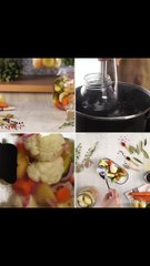¿Cómo hacer verduras encurtidas?