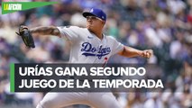 Julio Urías se autoreleva, su invicto sube a 9-0 y Dodgers le gana a Nationals