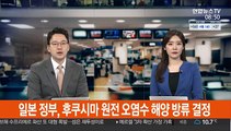 일본 정부, 후쿠시마 원전 오염수 '해양 방류' 결정