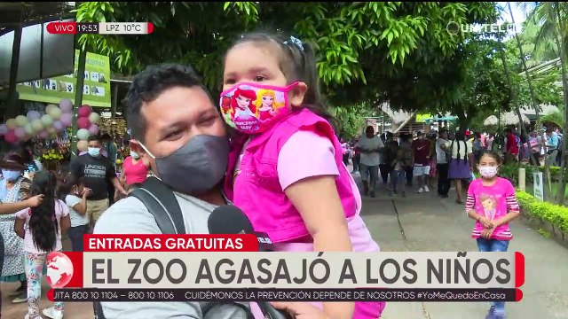 Día del Niño: los menores fueron agasajados, visitaron parques y el Zoológico