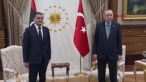 Cumhurbaşkanı Erdoğan, Libya Başbakanı Dibeybe ile bir araya geldi